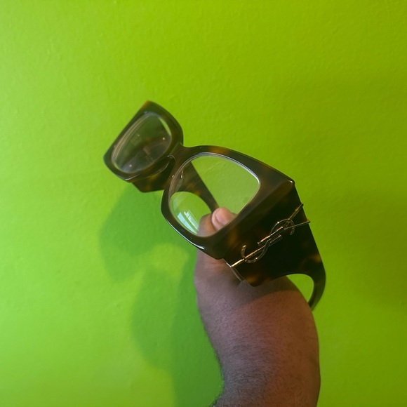 Saint Laurent Blaze Tortoise Sunglasses - Picture 1 of 6